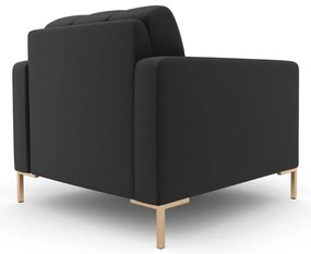 Poltrona grigio scuro Bali - Cosmopolitan Design