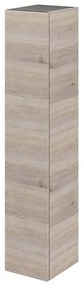 Colonna per mobile bagno Neo SENSEA 2 ante P 35 x L 30 x H 154 cm rovere grigio legno