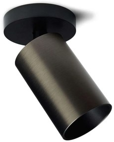 Antidark - SpotOn Circle1 Applique da Parete/Soffitto Nero/Titanium Antidark