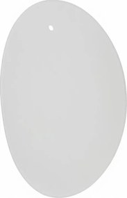 Ideal Lux - Paralume di ricambio per lampadario e plafoniera OVALINO, bianco