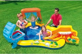 Gioco gonfiabile piscina Intex playcenter dinosauri cm. 249X191X109H