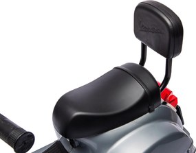 Piaggio Mini Vespa PX150 Elettrica 6V per Bambini Grigio...