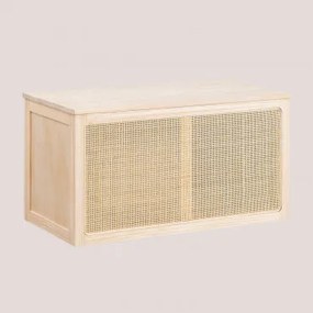 Tronco in rattan e legno di Reyna ↔︎ 80 cm - Sklum
