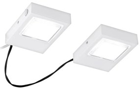 Eglo 94517 - SET 2pz Illuminazione LED sottopensile LAVAIO 2xLED/3,7W/230V