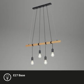 Briloner 4015045 - Lampadario a sospensione con filo 4xE27/25W/230V