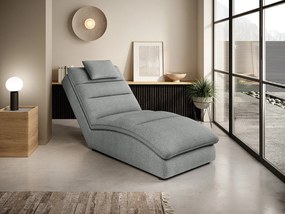 Chaise longue Pantelleria poltrona relax - Tessuto grigio chiaro