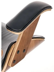 Sedia da ufficio CALMIRA nera