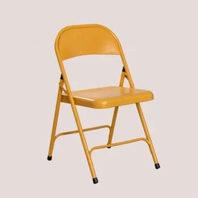 Pack 2 sedie pieghevoli Ukla Arancione Albicocca - Sklum