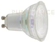 Klassic-gu10v-nr-5c lampadina led attacco faretto gu10 vetro 15° 30...