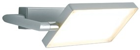 Lampadario Applique Led Book Moderno Colore Grigio  17W  Dim  22,5 x 10-15 x 10-15 cm