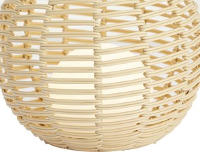 Lampada da Tavolo da Esterno Beige 25cm Incl. LED Ricaricabile con USB-C IP44 - Oli