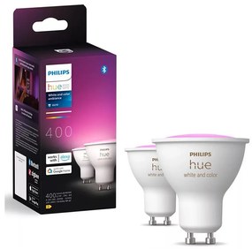 Set 2x lampadine dimmerabili LED RGBW Philips Hue WACA GU10/4,2W/230V 2000-6500K