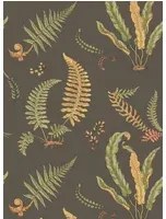 GP & J Baker Carta da parati Ferns - Charcoal