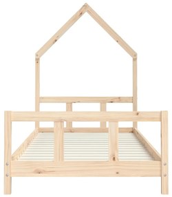 Giroletto per bambini 90x190 cm in legno massello di pino