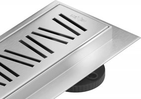 Mexen Flat 360° M22 scarico lineare girevole 70 cm, inox - 1029070-40