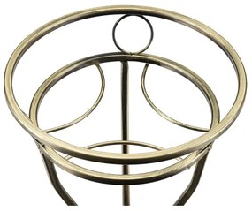 Portafiori 60x28 cm oro