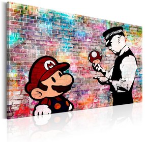 Quadro Banksy  Colourful Brick  Colore colorful, Dimensioni e Misure 120x80