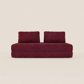 Rift divano letto matrimoniale 2 posti e 3 posti con schienali mobili - materasso alto 22 cm e memory foam in T31