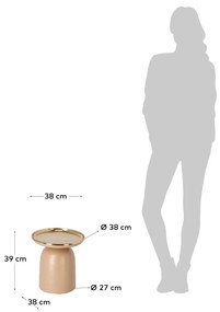 Kave Home - Tavolino Neiva Ø 38 cm