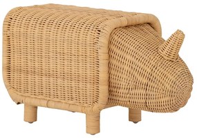 Sgabello per bambini in rattan Soffe - Bloomingville Mini