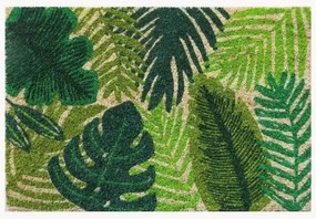 Zerbino fatto a mano in cocco Tropical Leaves