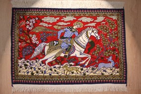 Ghom Tappeto persiano 60 x 90 (Iran) Annodato A Mano