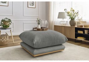 Poggiapiedi grigio Ernest – Bobochic Paris