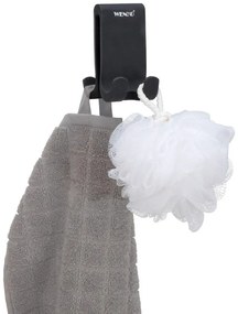 Appendino bifacciale in silicone nero Verna - Wenko