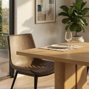 ASTRA - sedia moderna in ecopelle