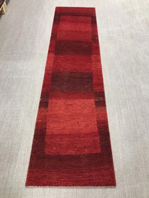 Loribaft Tappeto persiano 80x310 Rosso (Iran) Annodato A Mano