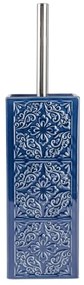 WENKO 22654100 - Scopino per WC CORDOBA 9,5x35 cm blu
