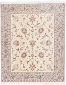 Tabriz Tappeto 200 x 250 Blu (Iran) Annodato A Mano