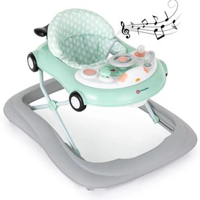 PETITE&MARS - Passeggino per bambini con melodia CABRIO 2xAA menta