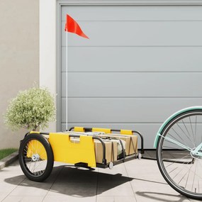 Rimorchio Da Bici Giallo Oxford E Ferro /