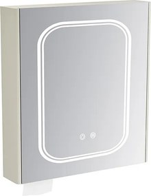 Mobile bagno 60 cm lavabo integrato e specchio contenitore | KAM-SM60 - KAMALU