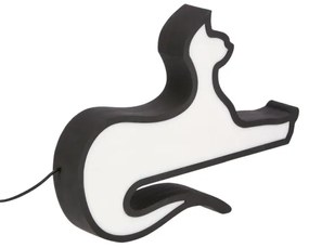 Lampada da tavolo LED per bambini CAT LED/13W/230V nera