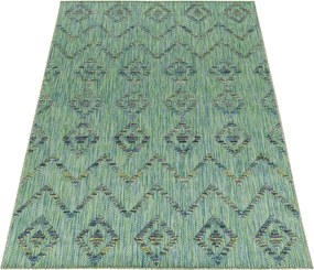 Passatoia verde per esterni 80x250 cm Bahama - Ayyildiz Carpets