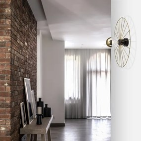 Applique MONTANA 1xE27/15W/230V diametro 45 cm oro