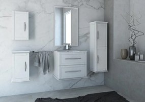 Armadietto bagno a terra Tiffany BADEN HAUS 1 anta P 32 x L 34 x H 59 cm bianco mdf