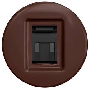 Kliklap - Presa dati vintage senza cornice marrone