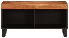 Mobile porta tv 85x33x43,5 cm in legno massello di acacia