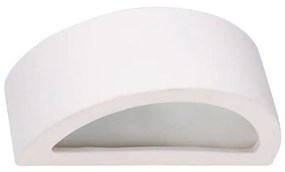 Sollux SL.1458 - Applique ATENA 1xE27/15W/230V 20 cm bianco