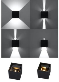 Applique da esterno KIOTO 1xG9/5W/230V IP44 nero