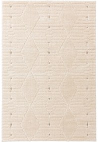 benuta Nest Tappeto a pelo lungo Aimee Crema/Beige 160x230 cm - Tappeto design moderno soggiorno