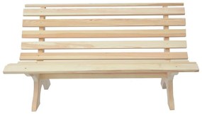 Panchina da giardino in legno Retro - Rojaplast