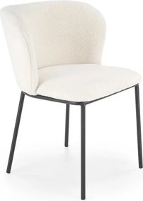 Sedia imbottita K518 crema