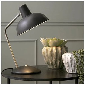 Lampada da tavolo nera Hood - Leitmotiv