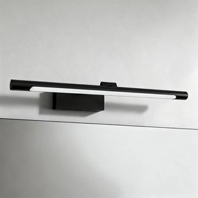 Lampada LED da Specchio 40cm Nera 6W IP54 - da Parete Colore Bianco Naturale 4.000K