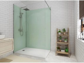 Pannello da parete per il bagno con profili inclusi L. 90 x L. 120 x H. 210 cm - Lotto di 2
