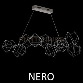 Sospensione lucciola 10 elementi md18001068-10ablk nero